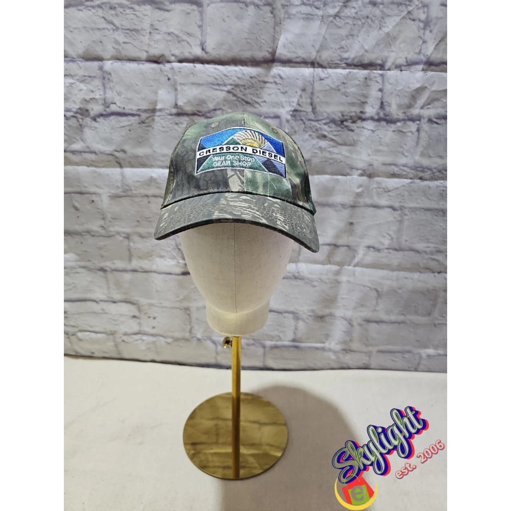 Cresson Diesel "Your One Stop Gear Shop" Baseball/Trucker Camouflage Men Hat/Cap